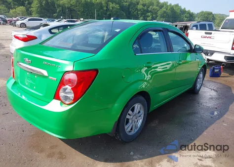 2015 Chevrolet Sonic Lt Auto from USA, damaged, VIN 1G1JC5SB0F4180162